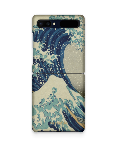 Great Wave Off Kanagawa By Hokusai Hard Shell Phone Case Samsung Galaxy Z Flip