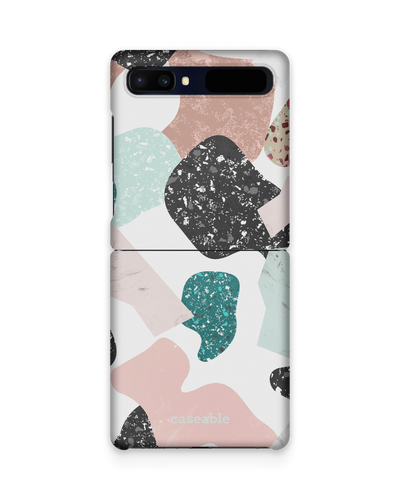 Scattered Shapes Hard Shell Phone Case Samsung Galaxy Z Flip