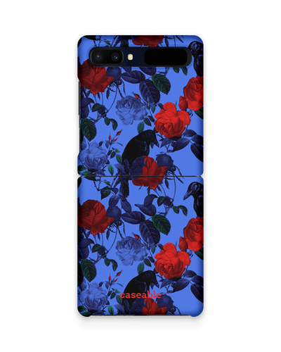 Roses And Ravens Hard Shell Phone Case Samsung Galaxy Z Flip