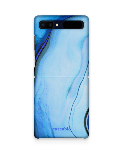 Cool Blues Hard Shell Phone Case Samsung Galaxy Z Flip