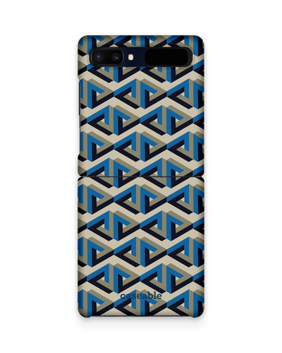 Penrose Pattern Hard Shell Phone Case Samsung Galaxy Z Flip