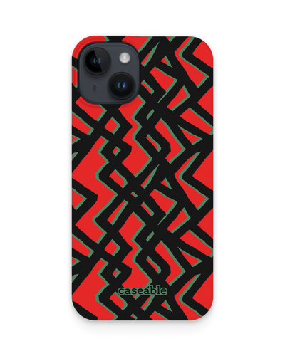 Fences Pattern Hard Shell Phone Case for Apple iPhone 15