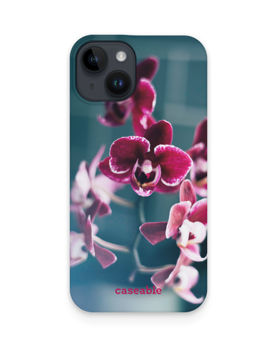 Orchid Hard Shell Phone Case for Apple iPhone 15