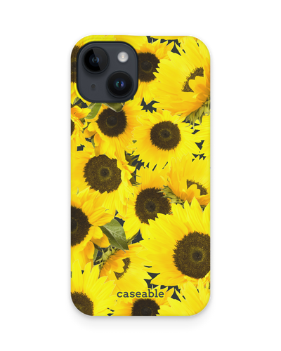 Sunflowers Hard Shell Phone Case for Apple iPhone 14