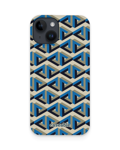 Penrose Pattern Hard Shell Phone Case for Apple iPhone 15