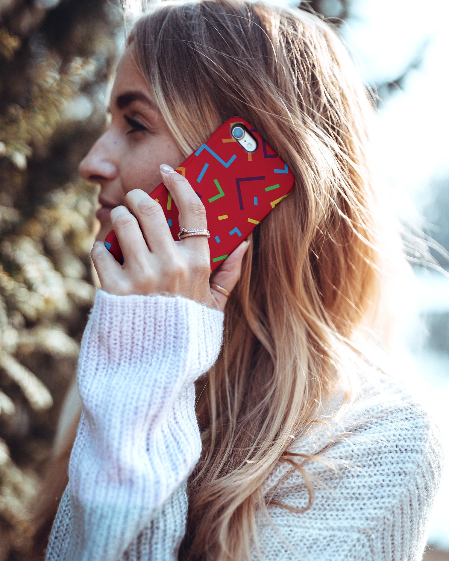 Pringles Confetti Hard Shell Phone Case Apple iPhone 6 Plus, Apple iPhone 6s Plus: Mood Shot
