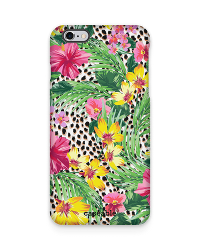 Tropical Cheetah Hard Shell Phone Case Apple iPhone 6 Plus, Apple iPhone 6s Plus