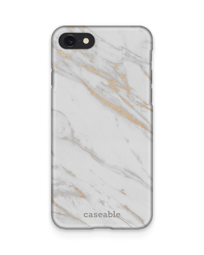 Gold Marble Elegance Hard Shell Phone Case Apple iPhone 7, Apple iPhone 8, Apple iPhone SE (2020), Apple iPhone SE (2022)