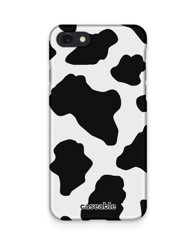 Cow Print 2 Hard Shell Phone Case Apple iPhone 7, Apple iPhone 8, Apple iPhone SE (2020), Apple iPhone SE (2022)