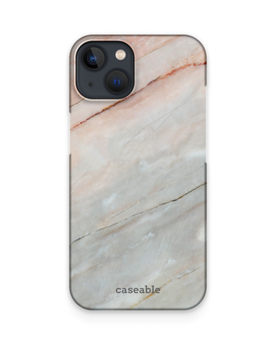 Mother of Pearl Marble Hard Shell Phone Case Apple iPhone 13