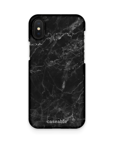 Midnight Marble Hard Shell Phone Case Apple iPhone X, Apple iPhone XS