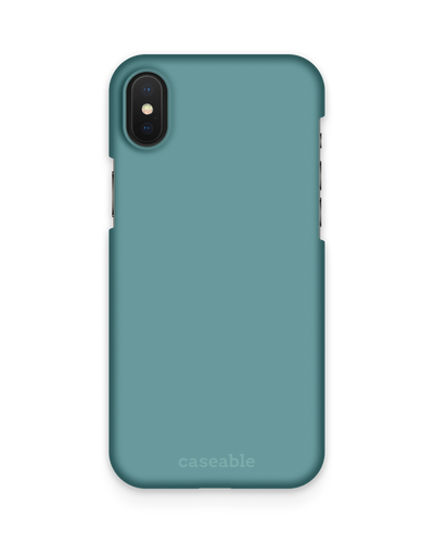 TURQUOISE Hard Shell Phone Case Apple iPhone X, Apple iPhone XS