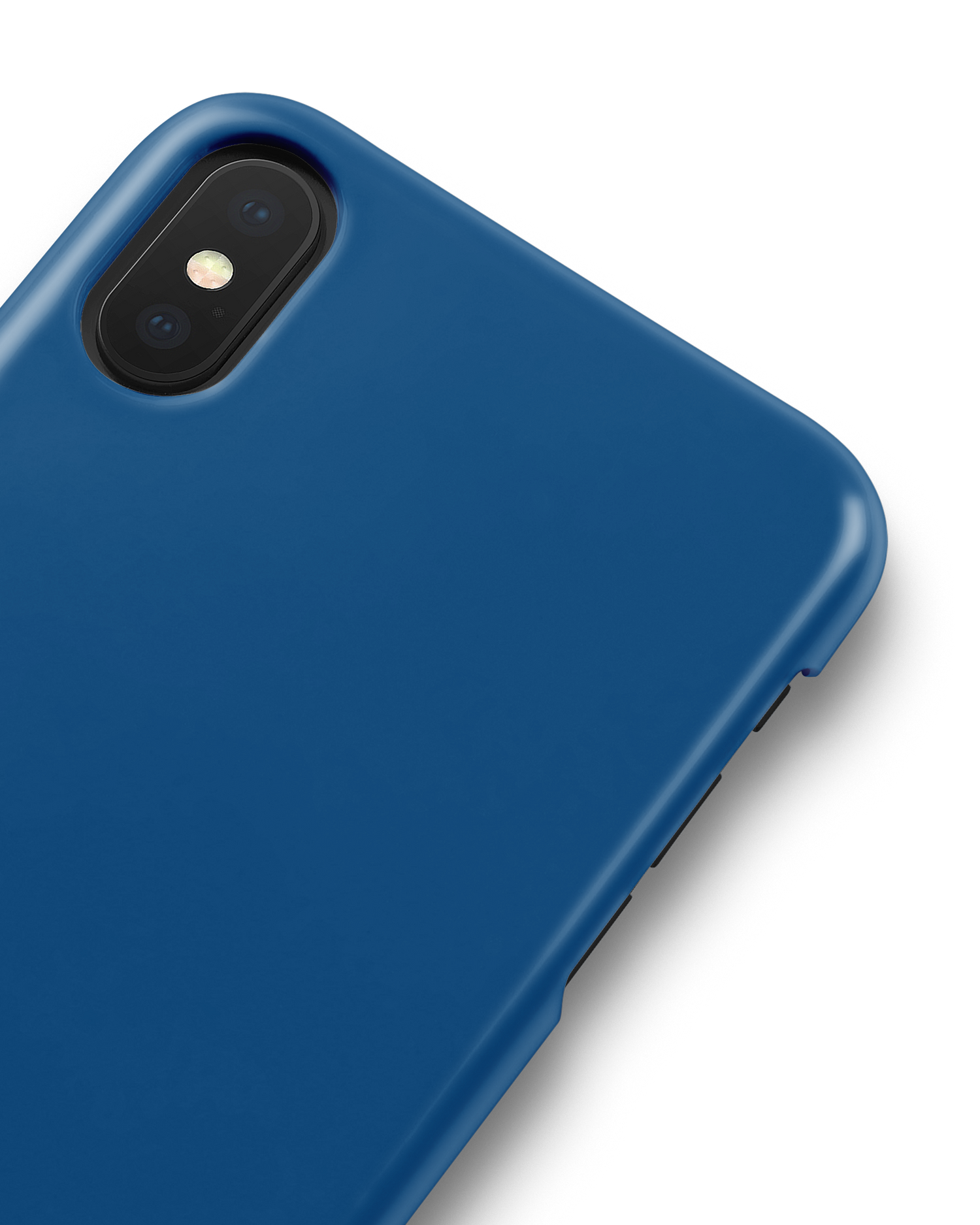 CLASSIC BLUE Hard Shell Phone Case Apple iPhone X, Apple iPhone XS: Detail Shot
