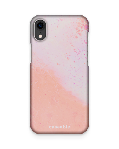 Peaches & Cream Marble Hard Shell Phone Case Apple iPhone XR