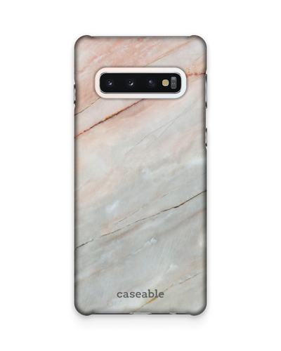 Mother of Pearl Marble Hard Shell Phone Case Samsung Galaxy S10