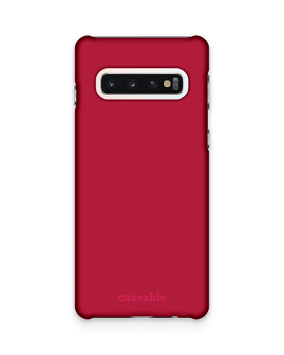 RED Hard Shell Phone Case Samsung Galaxy S10