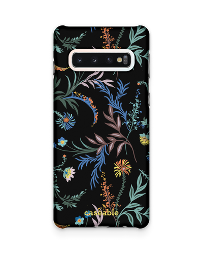 Woodland Spring Floral Hard Shell Phone Case Samsung Galaxy S10