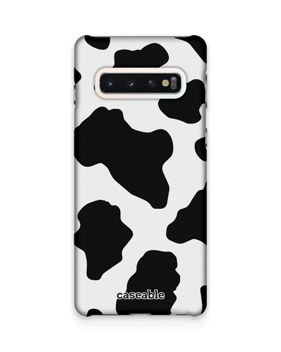 Cow Print 2 Hard Shell Phone Case Samsung Galaxy S10
