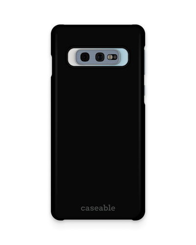 BLACK Hard Shell Phone Case Samsung Galaxy S10e