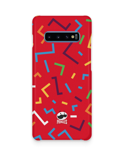 Pringles Confetti Hard Shell Phone Case Samsung Galaxy S10 Plus