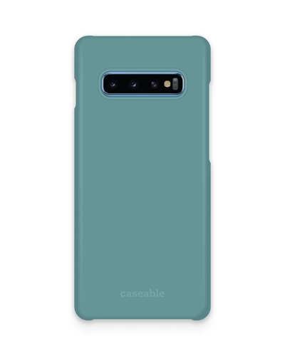 TURQUOISE Hard Shell Phone Case Samsung Galaxy S10 Plus