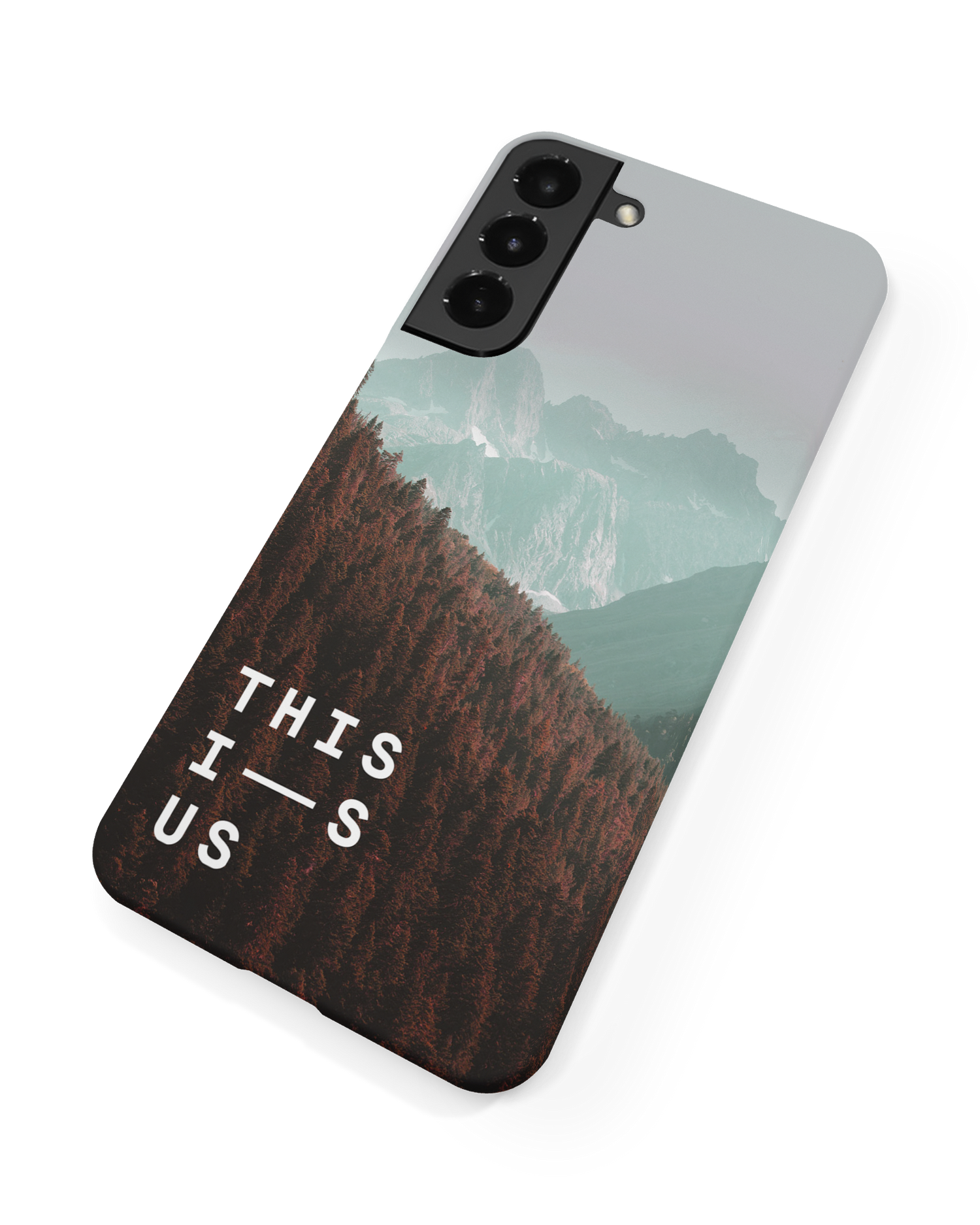 Into the Woods Hard Shell Phone Case Samsung Galaxy S22 5G: Back View