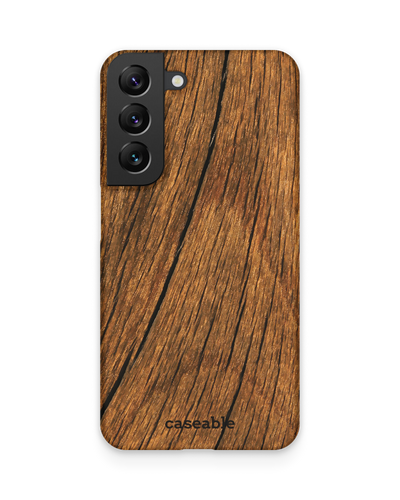 Wood Hard Shell Phone Case Samsung Galaxy S22 5G