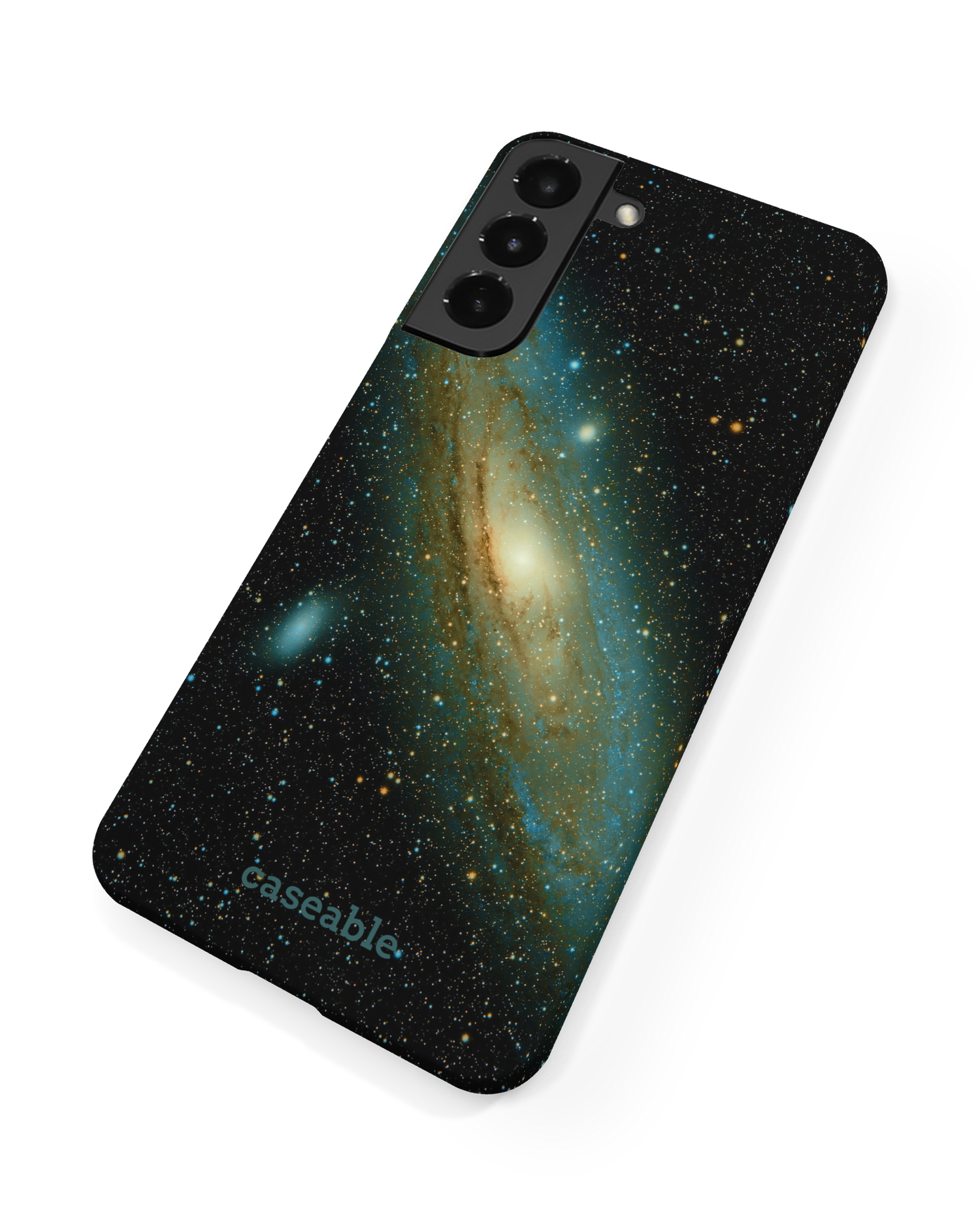 Outer Space Hard Shell Phone Case Samsung Galaxy S22 5G: Back View