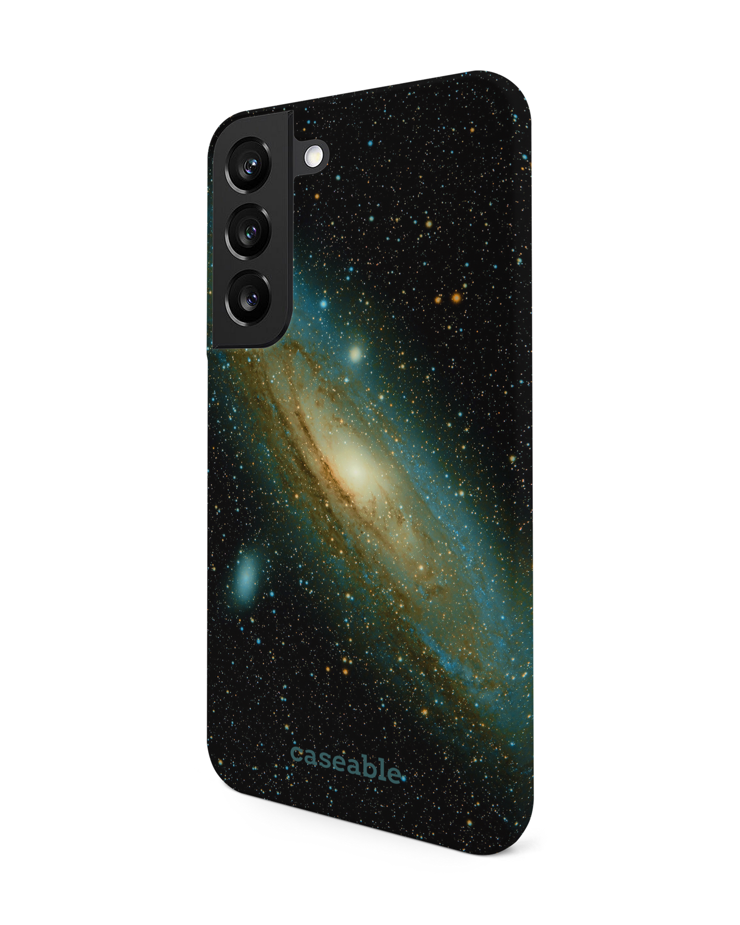 Outer Space Hard Shell Phone Case Samsung Galaxy S22 5G: View from the right side