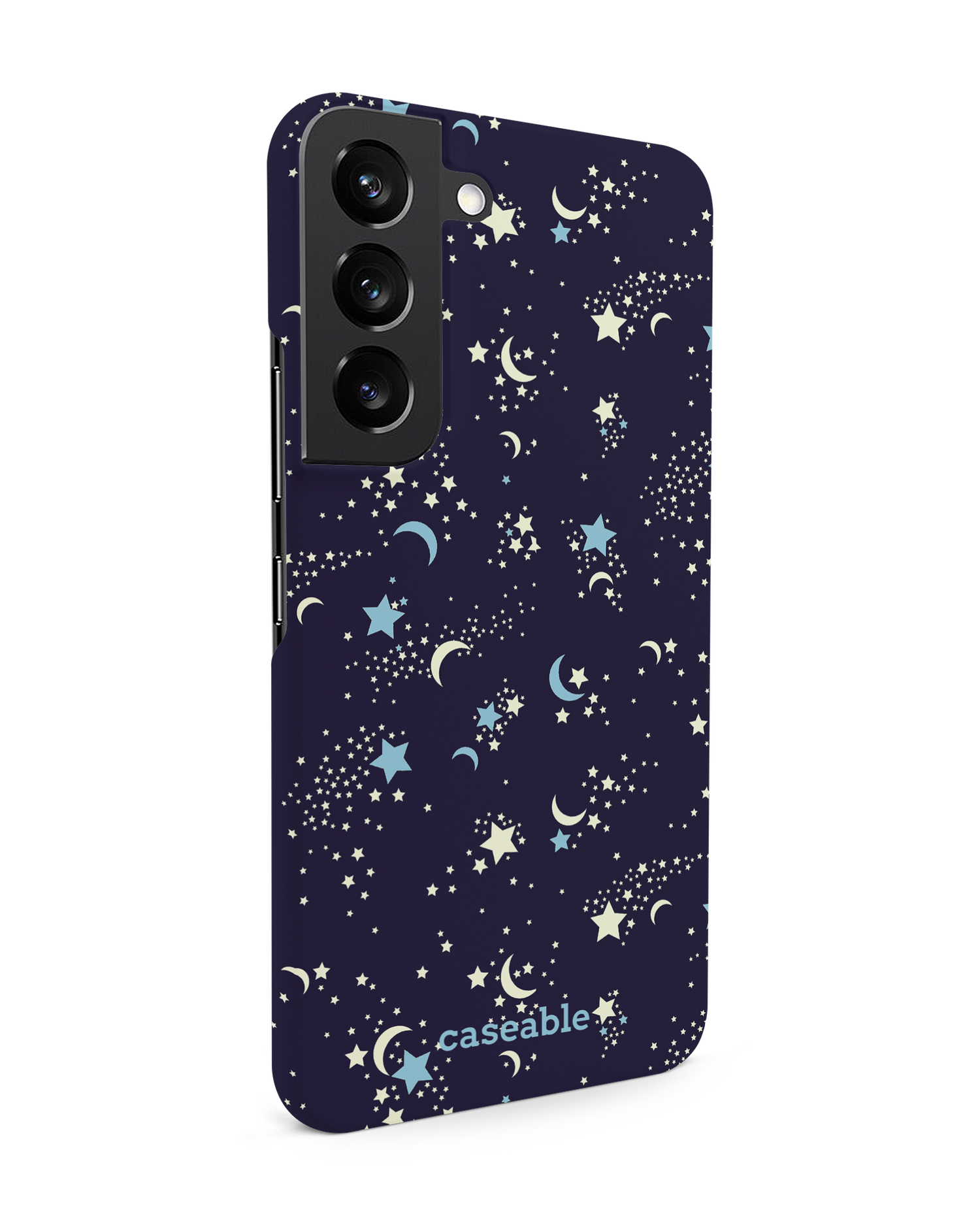 Mystical Pattern Hard Shell Phone Case Samsung Galaxy S22 5G: View from the left side