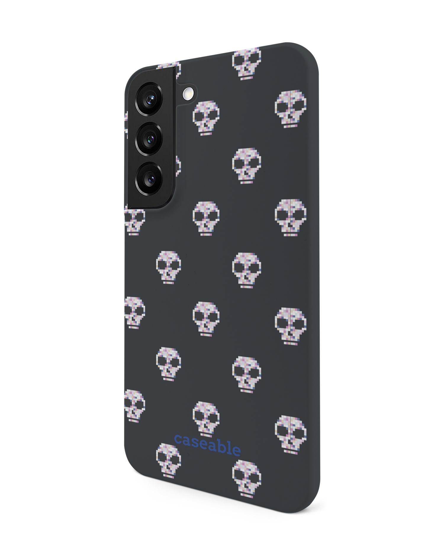 Digital Skulls Hard Shell Phone Case Samsung Galaxy S22 5G: View from the right side