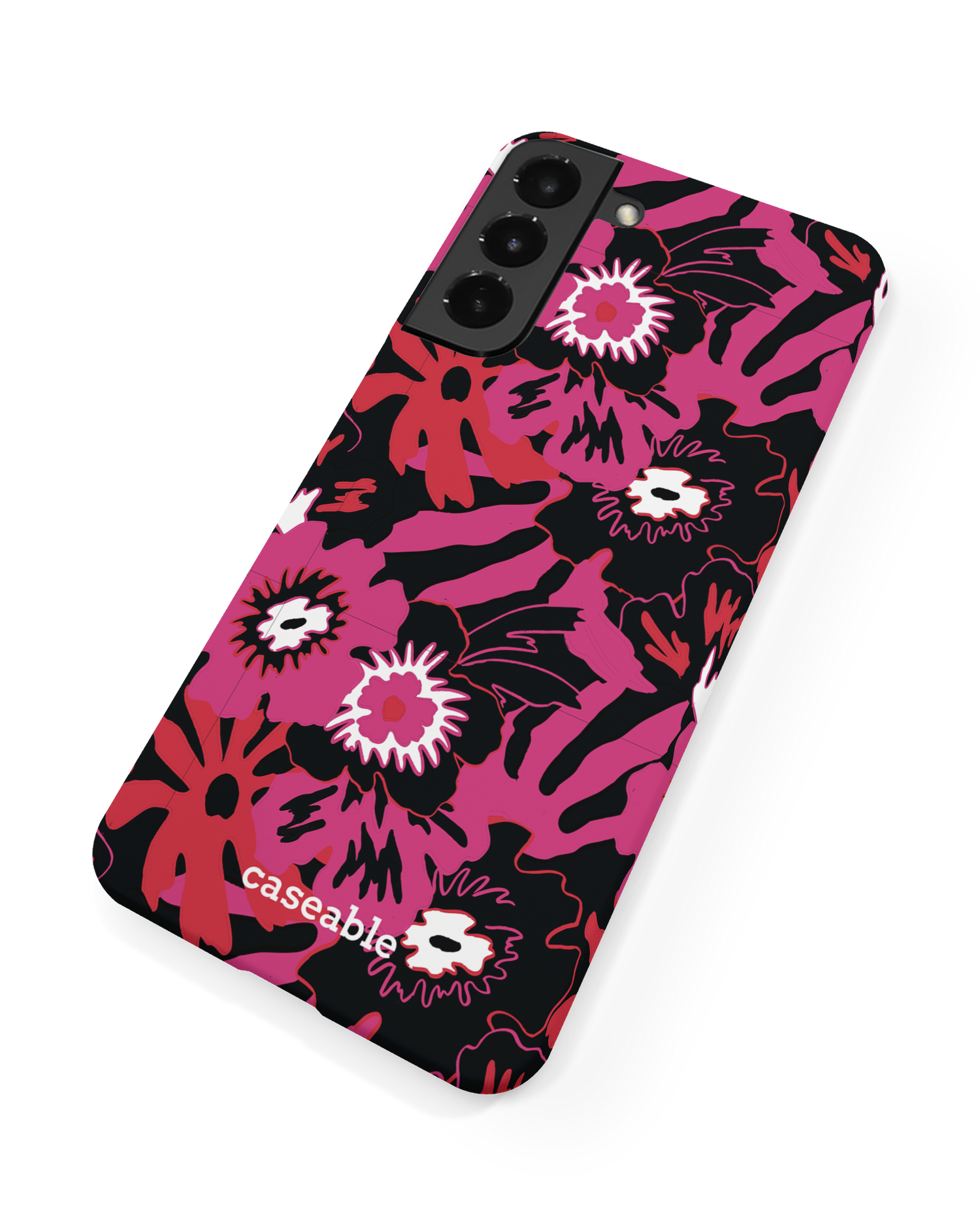 Flower Works Hard Shell Phone Case Samsung Galaxy S22 5G: Back View