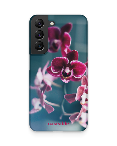 Orchid Hard Shell Phone Case Samsung Galaxy S22 5G