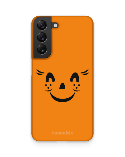 Pumpkin Smiles Hard Shell Phone Case Samsung Galaxy S22 5G