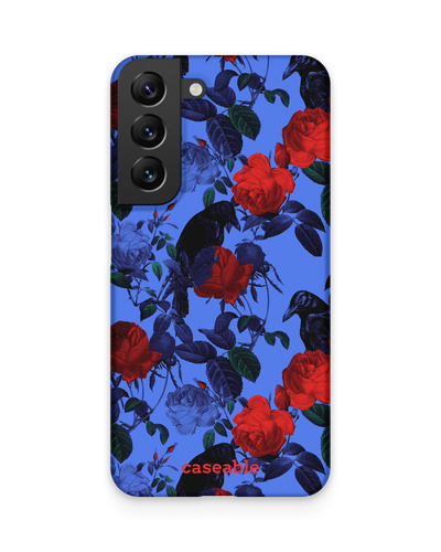 Roses And Ravens Hard Shell Phone Case Samsung Galaxy S22 5G