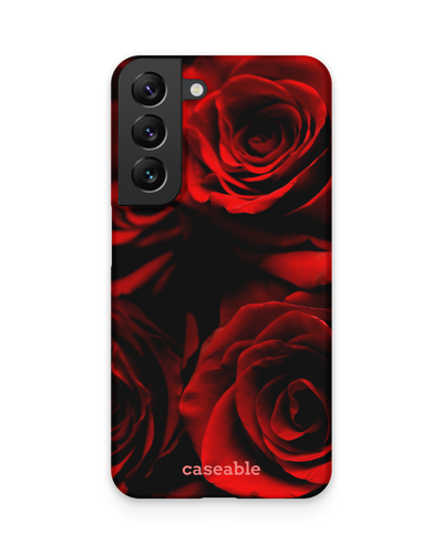 Red Roses Hard Shell Phone Case Samsung Galaxy S22 5G