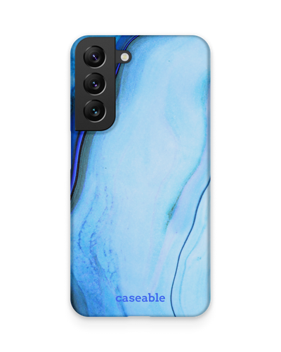 Cool Blues Hard Shell Phone Case Samsung Galaxy S22 5G
