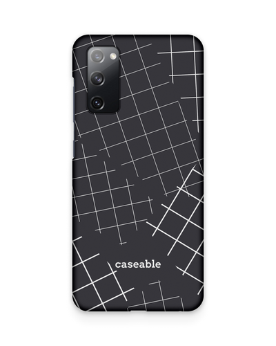 Grids Hard Shell Phone Case Samsung Galaxy S20 FE (Fan Edition)