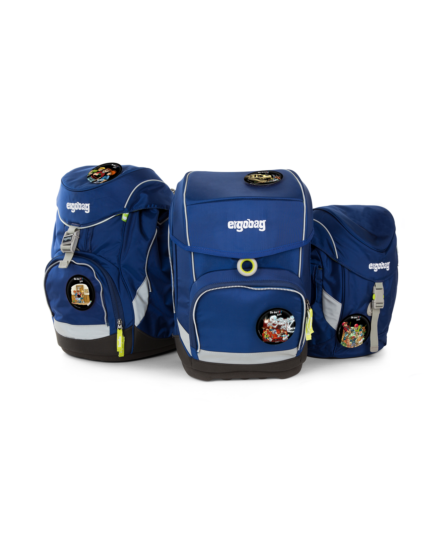 ergobag backpacks with Die Drei Fragezeichen Abenteuer  Set of 5 Kletties