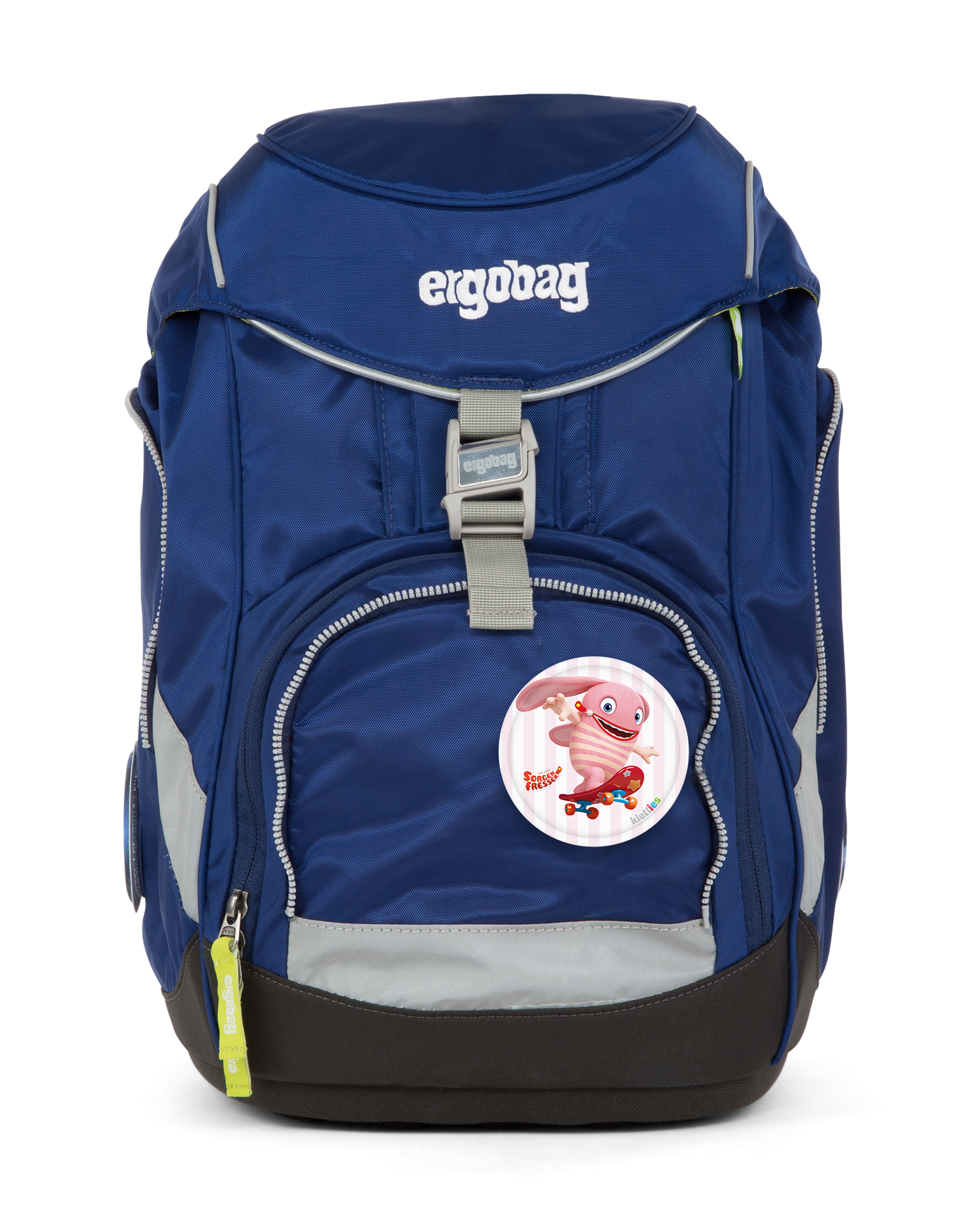 ergobag backpack with Sorgenfresser Pomm Klettie