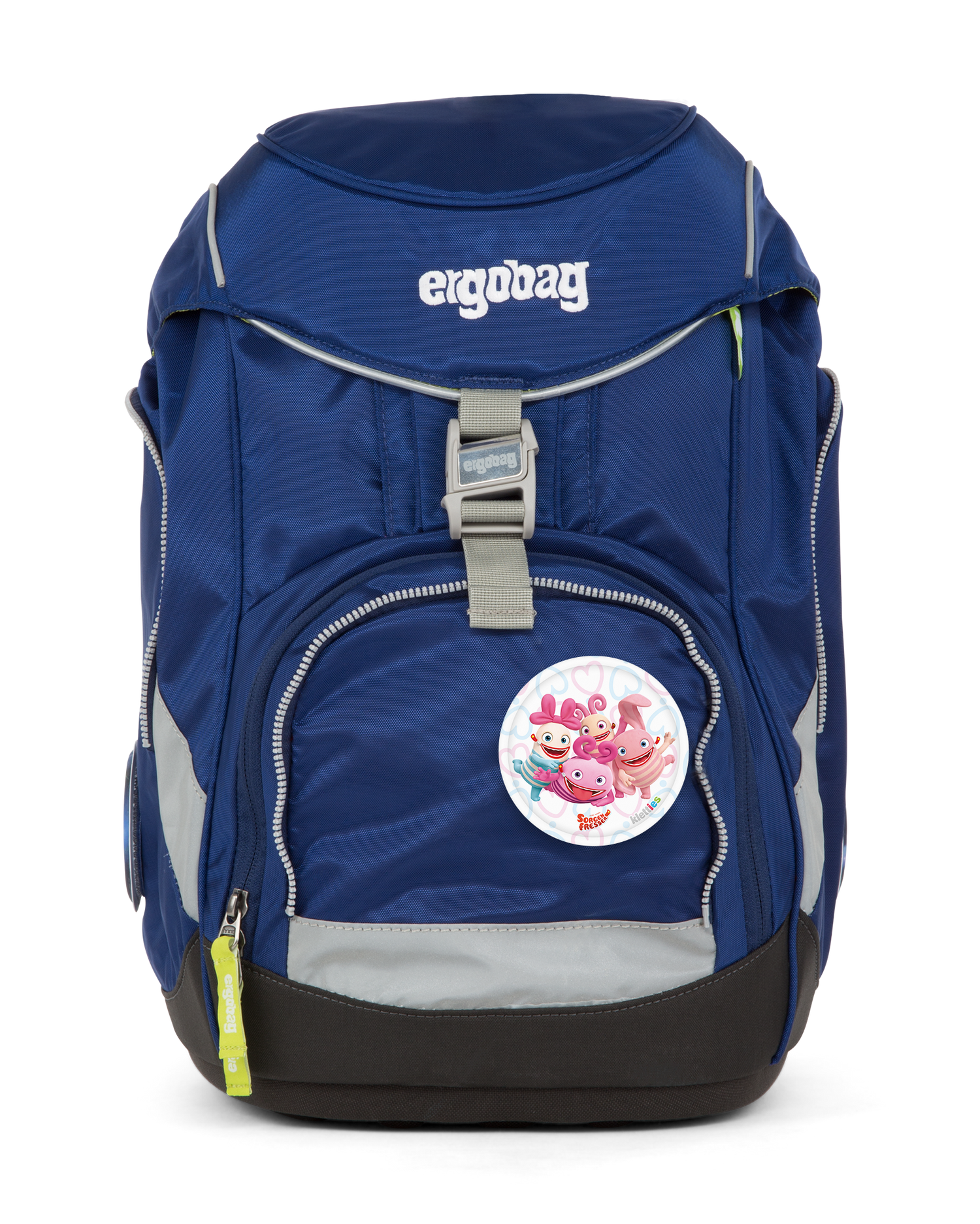 ergobag backpack with Sorgenfresser Klettie