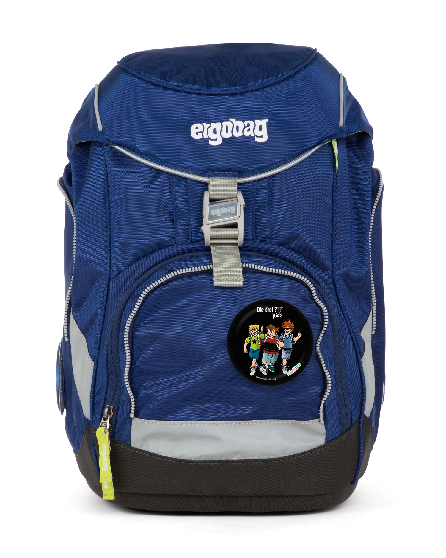 ergobag backpack with Die Drei Fragezeichen Freunde Klettie
