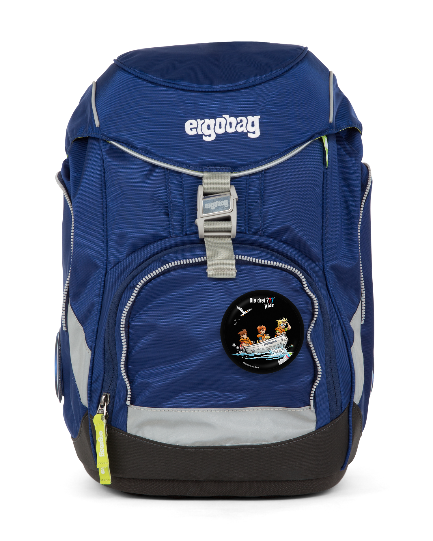 ergobag backpack with Die Drei Fragezeichen Bootstour Klettie
