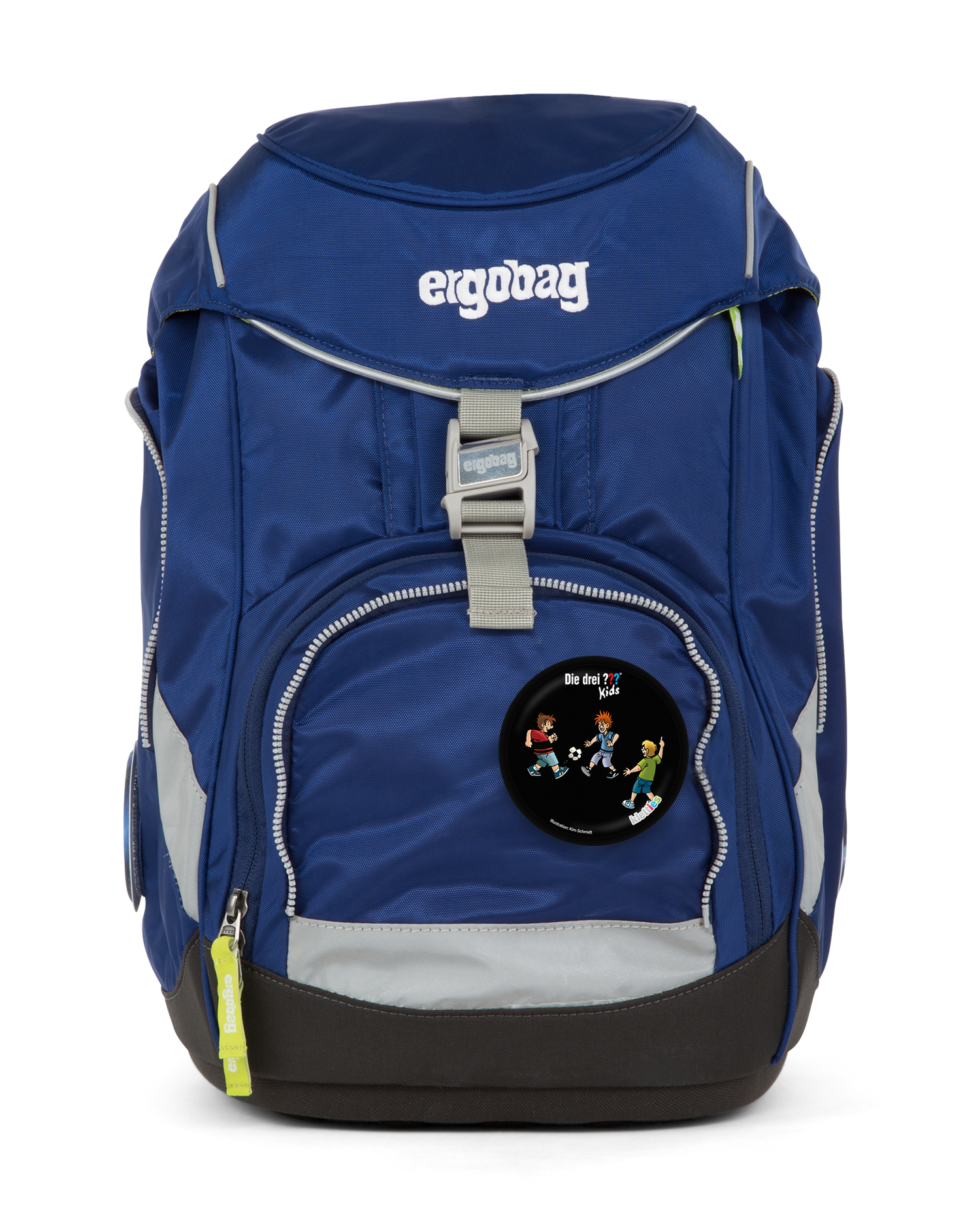 ergobag backpack with Die Drei Fragezeichen Fußball Klettie