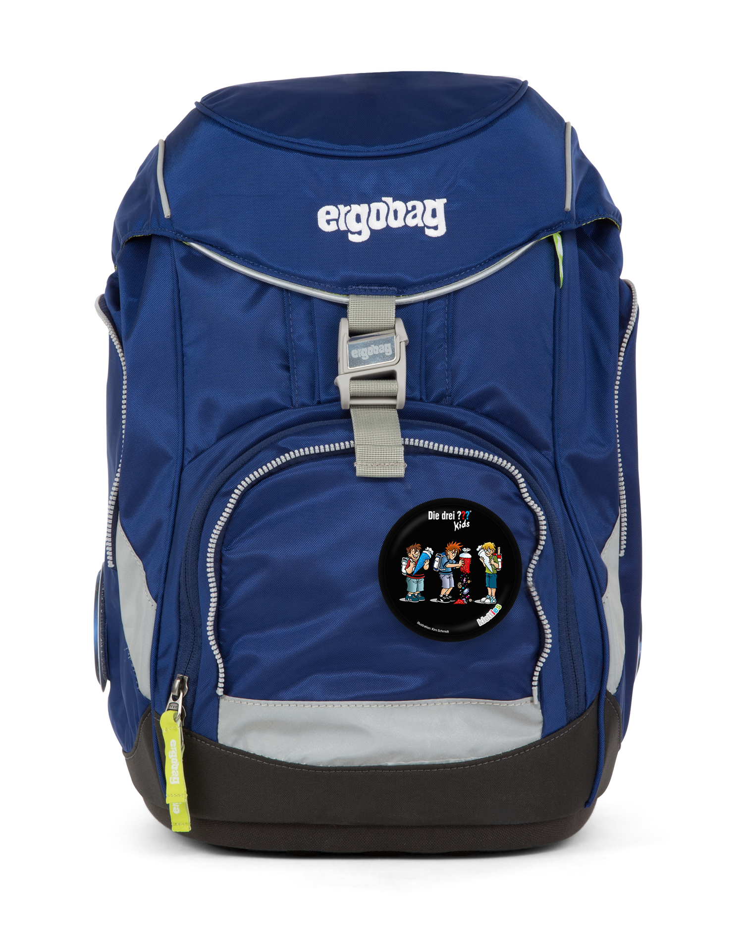 ergobag backpack with Die Drei Fragezeichen Schulstart Klettie