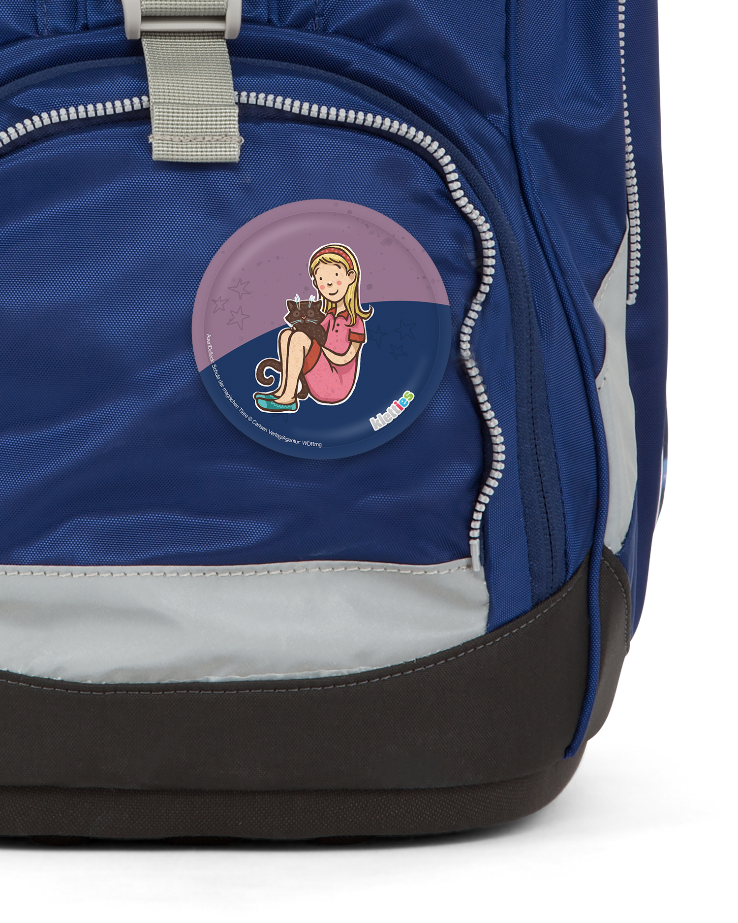 SdmT Helene Karajan Klettie: Detail shot on an ergobag backpack