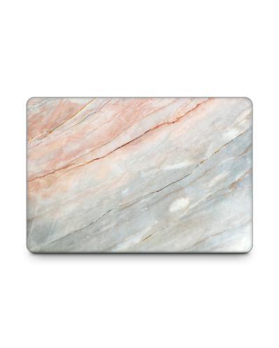 Mother of Pearl Marble Laptop Skin for 15 inch Apple MacBooks: Front View