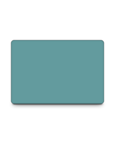 TURQUOISE Laptop Skin for 15 inch Apple MacBooks: Front View