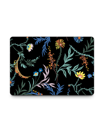 Woodland Spring Floral Laptop Skin for 15 inch Apple MacBooks: Front View