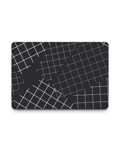Grids Laptop Skin for 15 inch Apple MacBooks: Front View